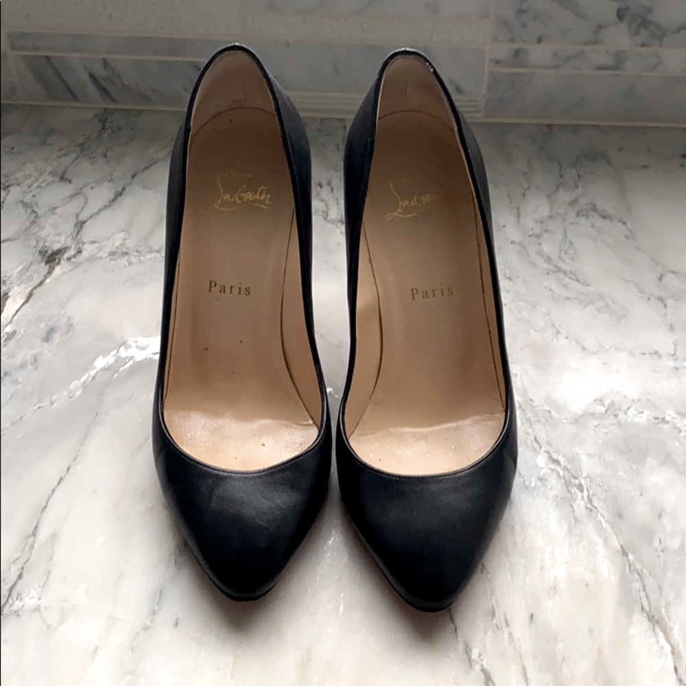 Christian Louboutin 85mm Black Heels